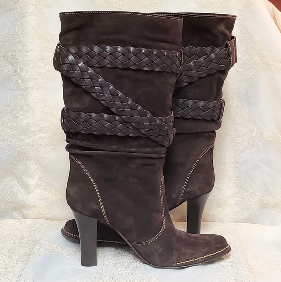 Coach Suede "Randie" Boots - Picture 8 of 16